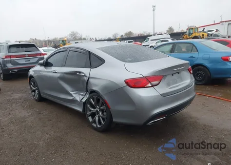 2015 Chrysler 200 S из США, поврежденный, VIN 1C3CCCBB3FN682618